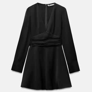 ZARA Crepe Skater Dress – Size M